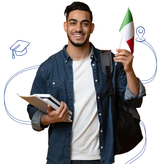 Study in Italy higher education campus view